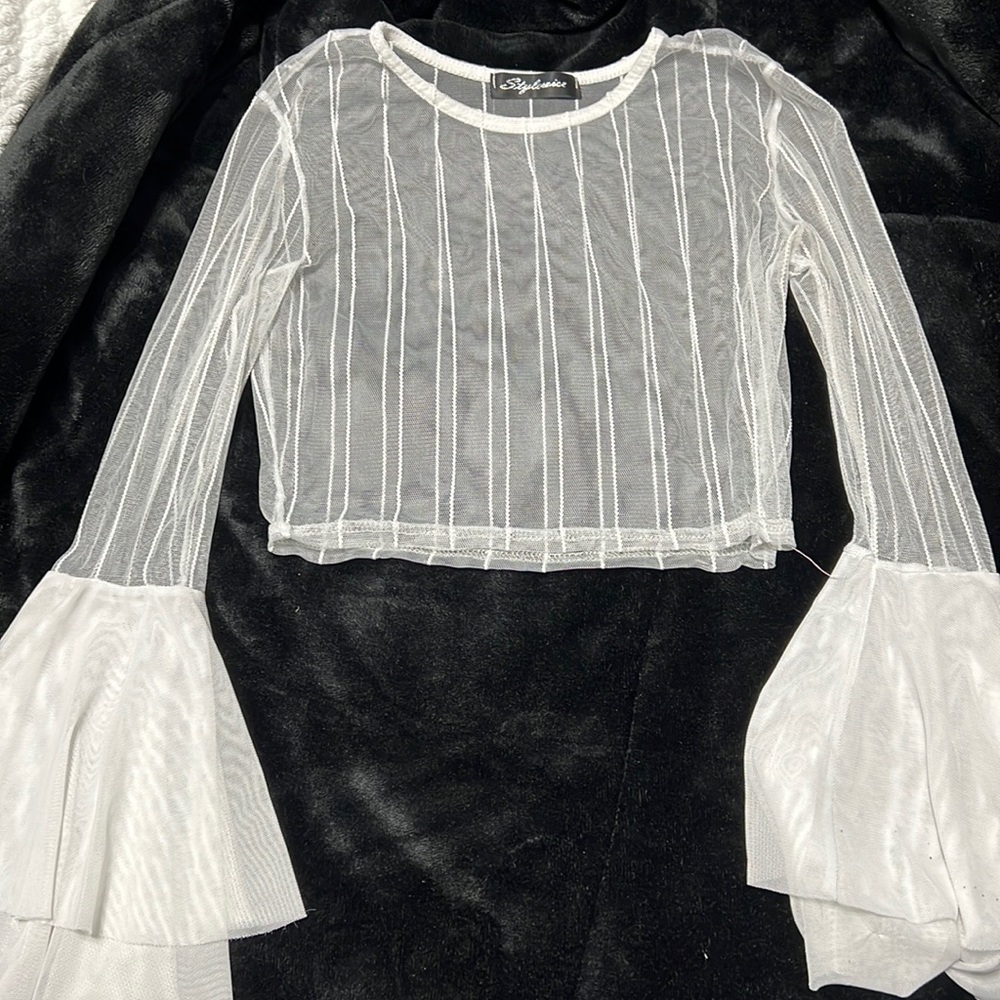 Mesh Crop Top